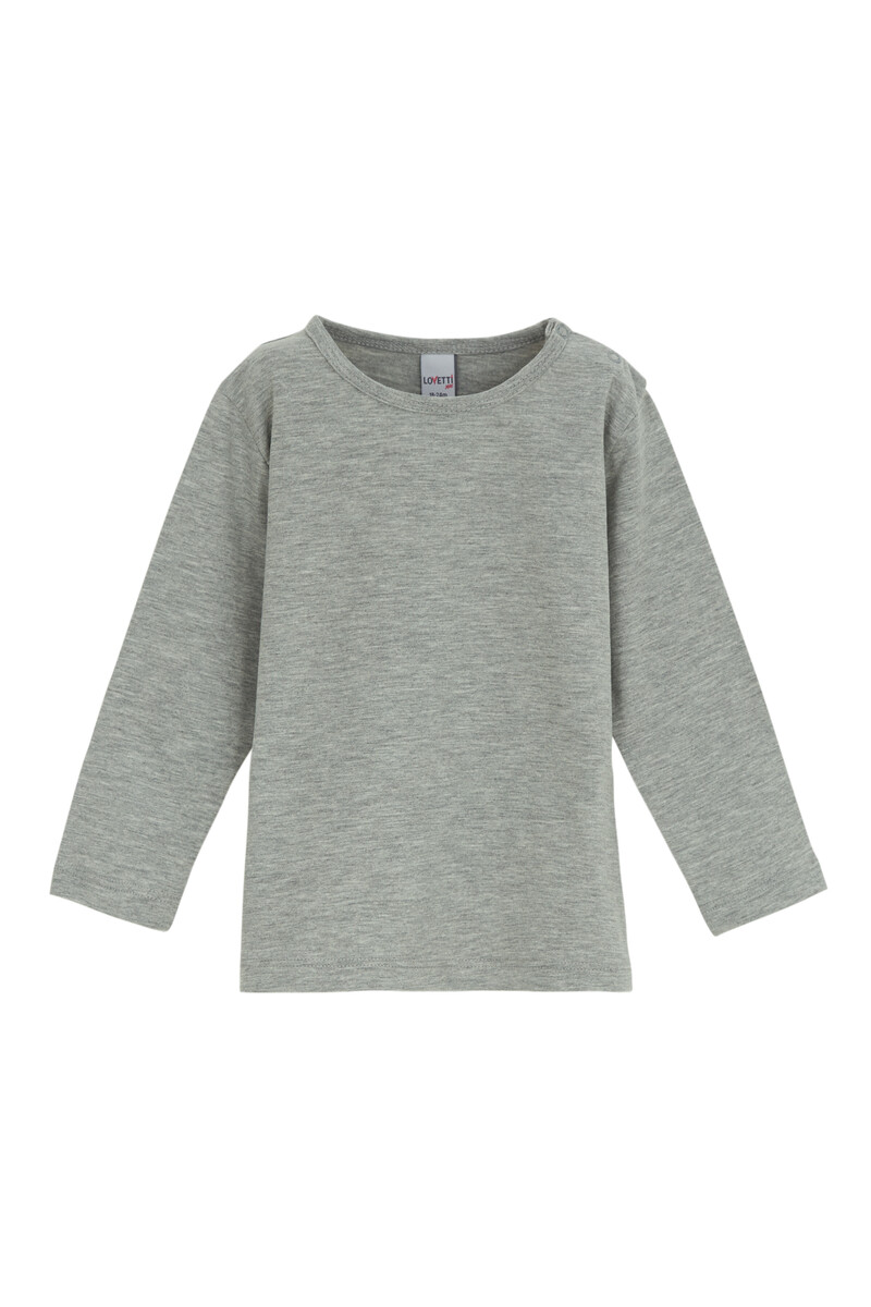 06-24 Mois T-shirt à Manches Longues En Lycra - Thumbnail