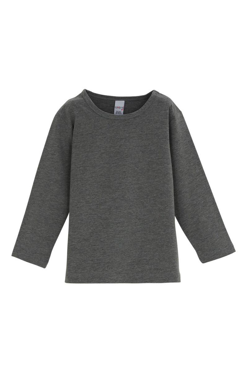 06-24 Mois T-shirt à Manches Longues En Lycra - Thumbnail
