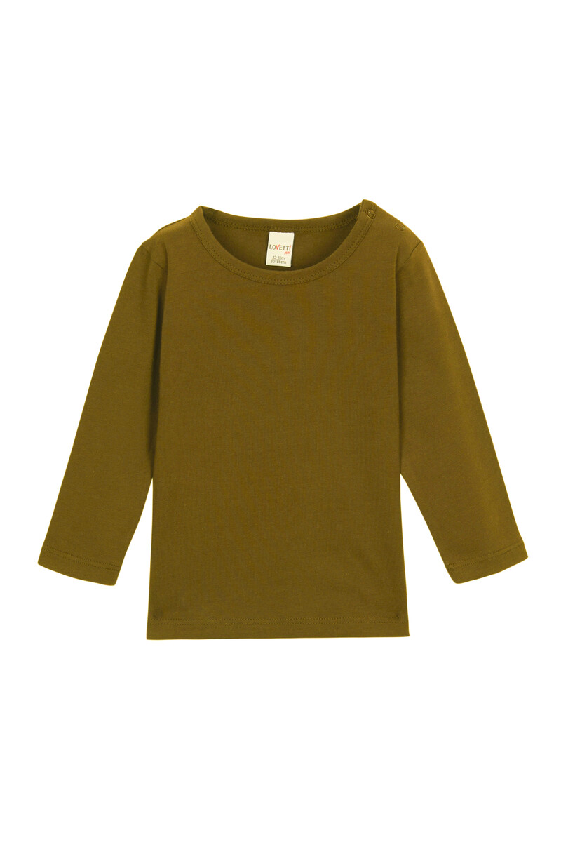 06-24 Mois T-shirt à Manches Longues En Lycra - Thumbnail