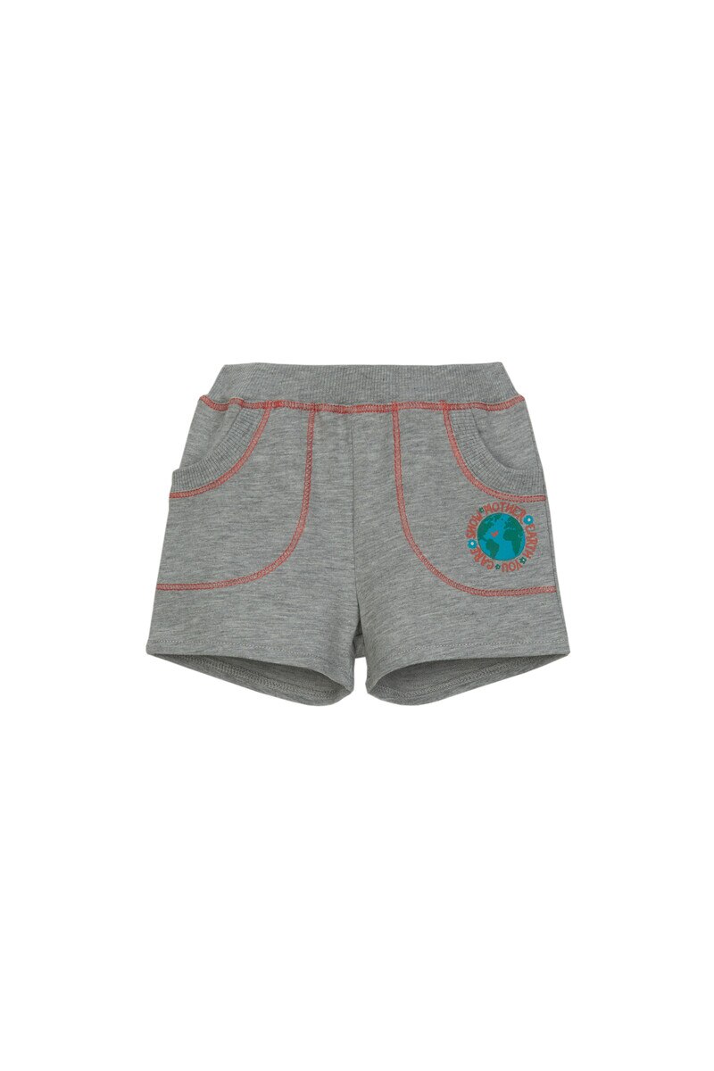 06-24 Months - 2ply Earth Printed Shorts - Thumbnail