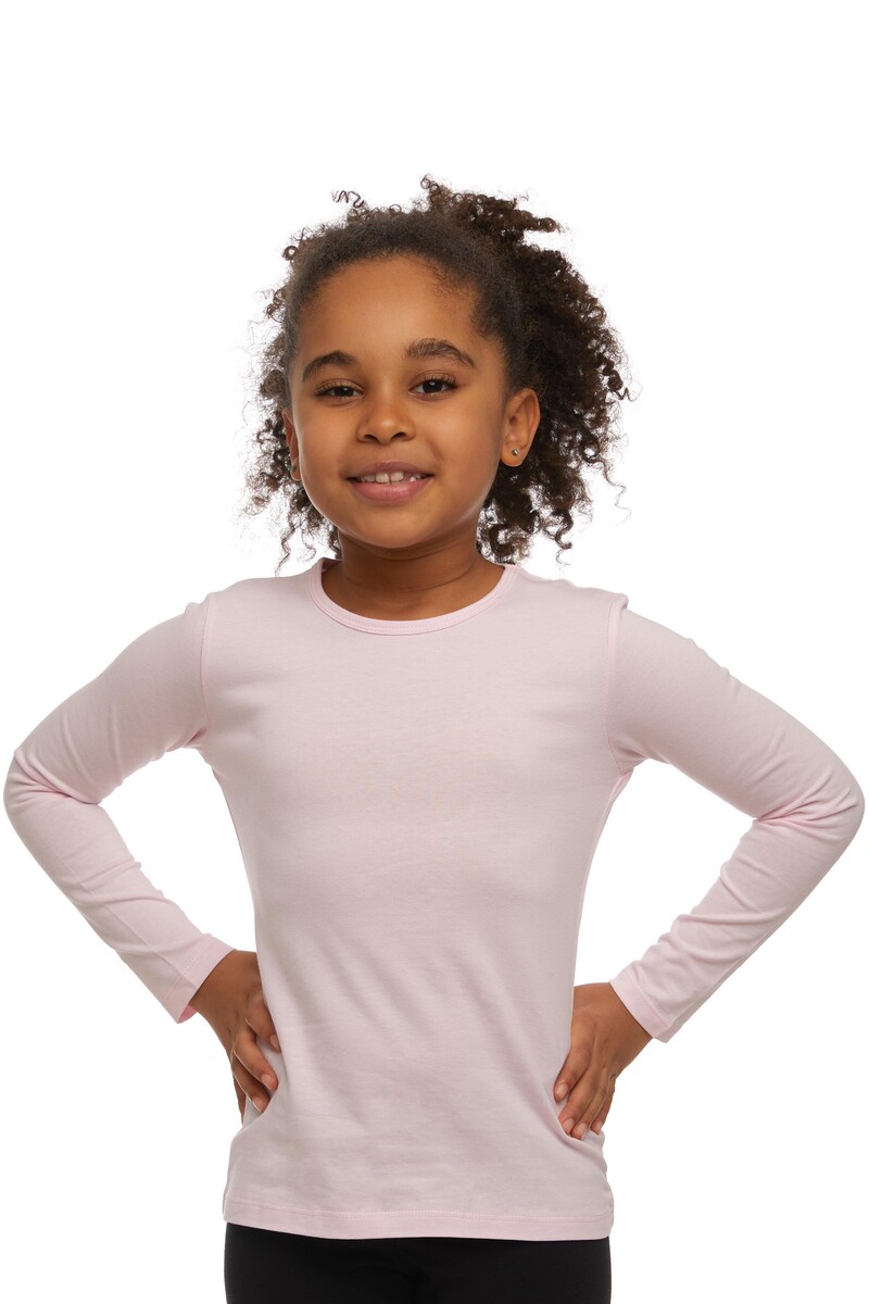 1-4 Ans T-shirt à Manches Longues En Lycra - Thumbnail