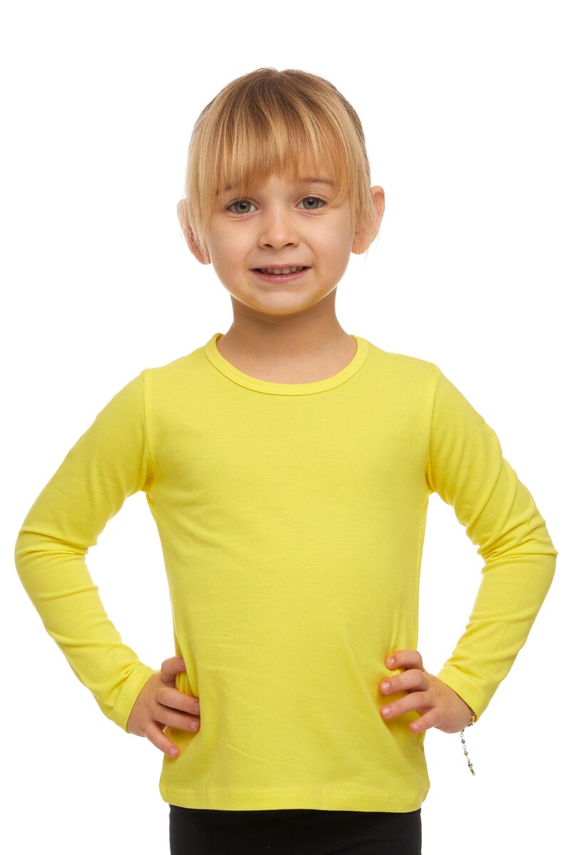 1-4 Ans T-shirt à Manches Longues En Lycra - Thumbnail