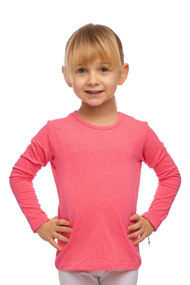 1-4 Ans T-shirt à Manches Longues En Lycra - Thumbnail