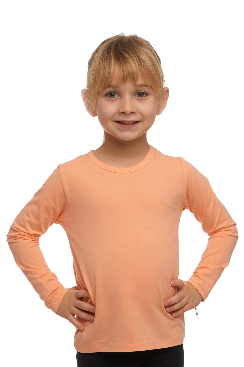 1-4 Ans T-shirt à Manches Longues En Lycra - Thumbnail