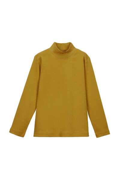 1-4 Years Old Half Turtleneck T-shirt - Thumbnail