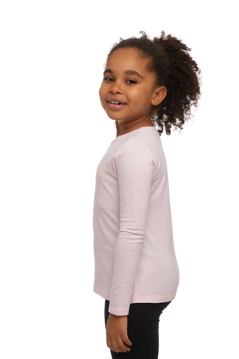 1-4 Years Old Lycra Long Sleeves T-shirt - Thumbnail