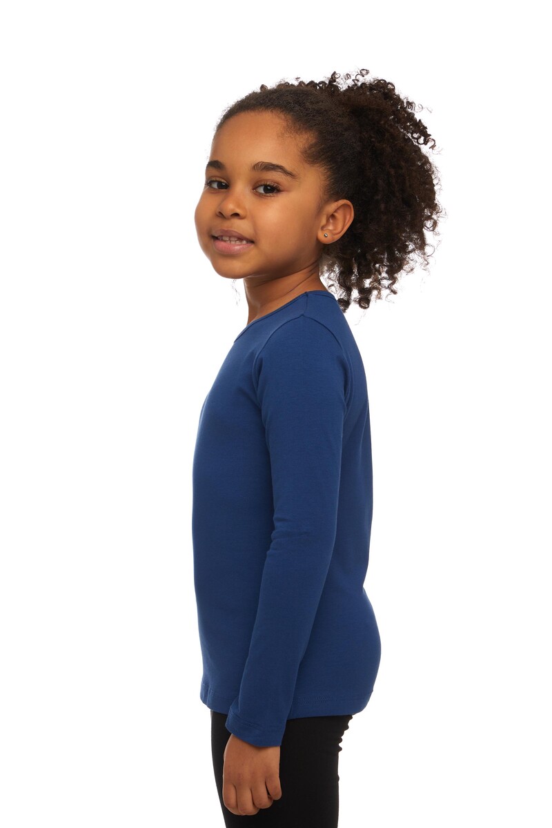 1-4 Years Old Lycra Long Sleeves T-shirt - Thumbnail