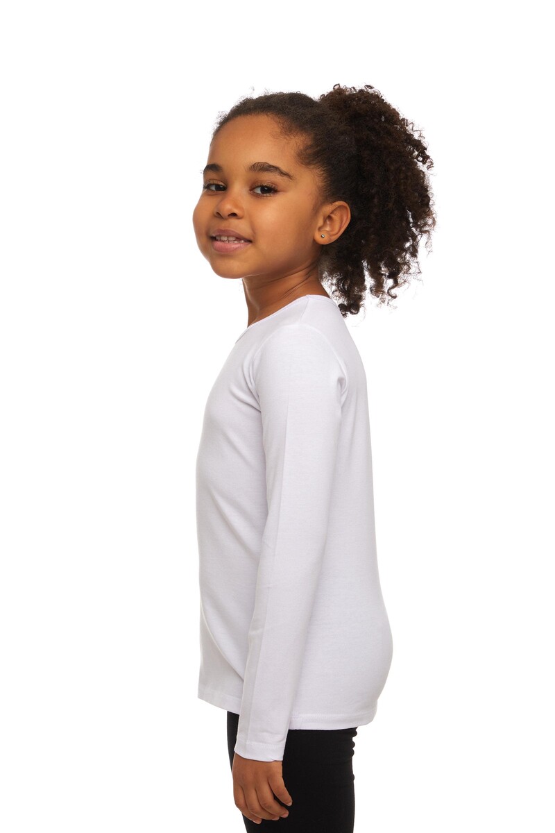 1-4 Years Old Lycra Long Sleeves T-shirt - Thumbnail