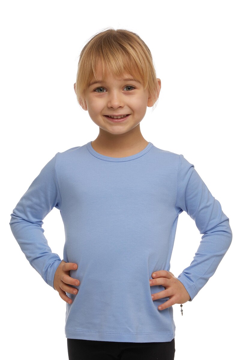 1-4 Years Old Lycra Long Sleeves T-shirt - Thumbnail