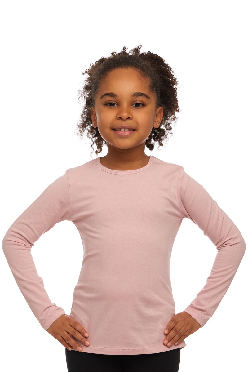 1-4 Years Old Lycra Long Sleeves T-shirt - Thumbnail