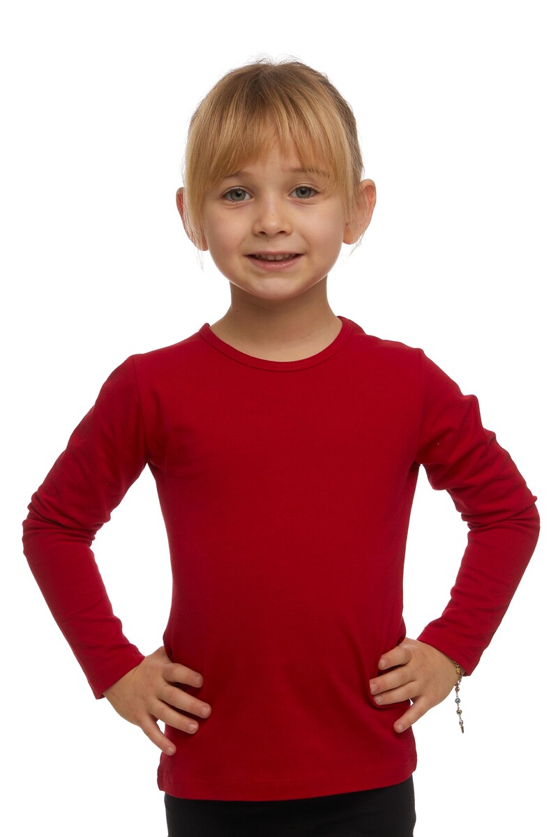 1-4 Years Old Lycra Long Sleeves T-shirt - Thumbnail