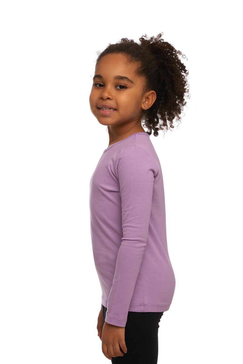 1-4 Years Old Lycra Long Sleeves T-shirt - Thumbnail