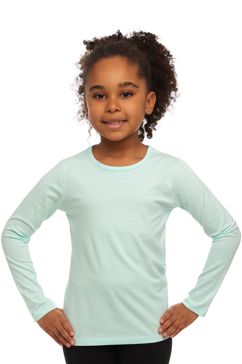 1-4 Years Old Lycra Long Sleeves T-shirt - Thumbnail