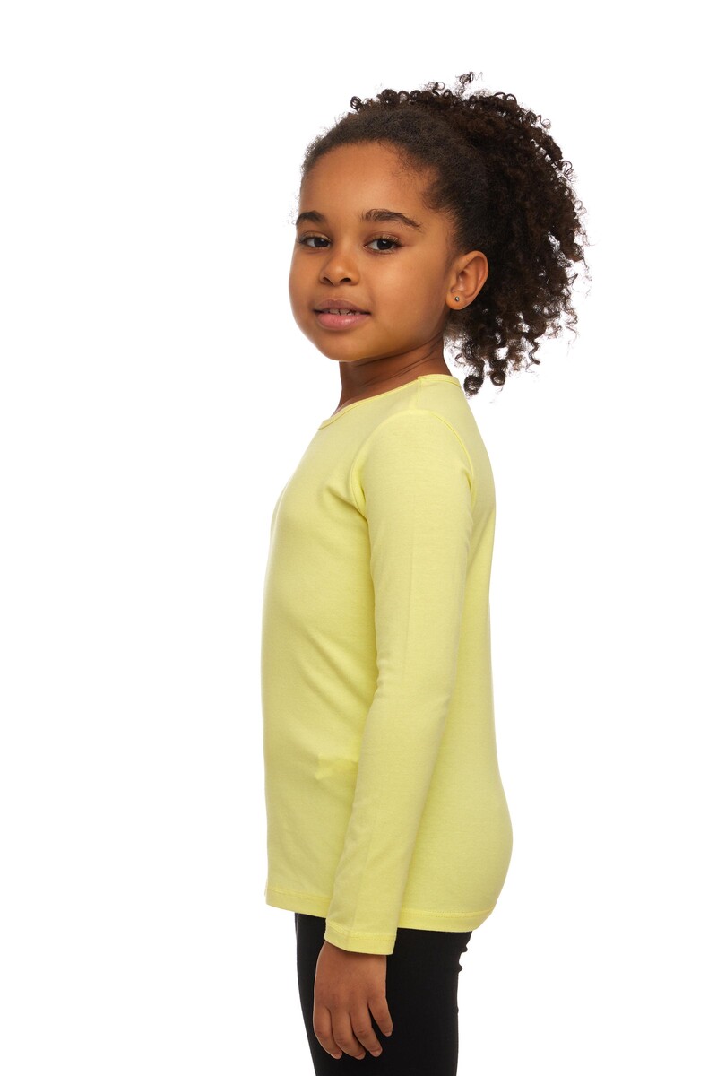 1-4 Years Old Lycra Long Sleeves T-shirt - Thumbnail