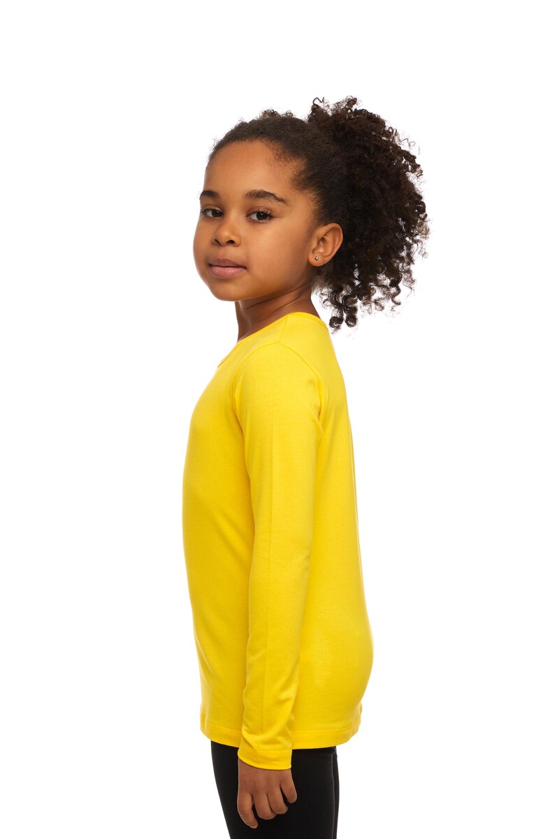 1-4 Years Old Lycra Long Sleeves T-shirt - Thumbnail