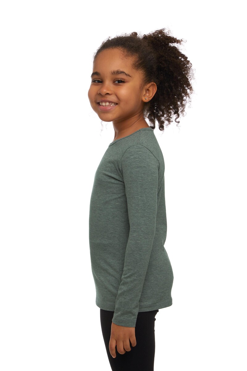 1-4 Years Old Lycra Long Sleeves T-shirt - Thumbnail