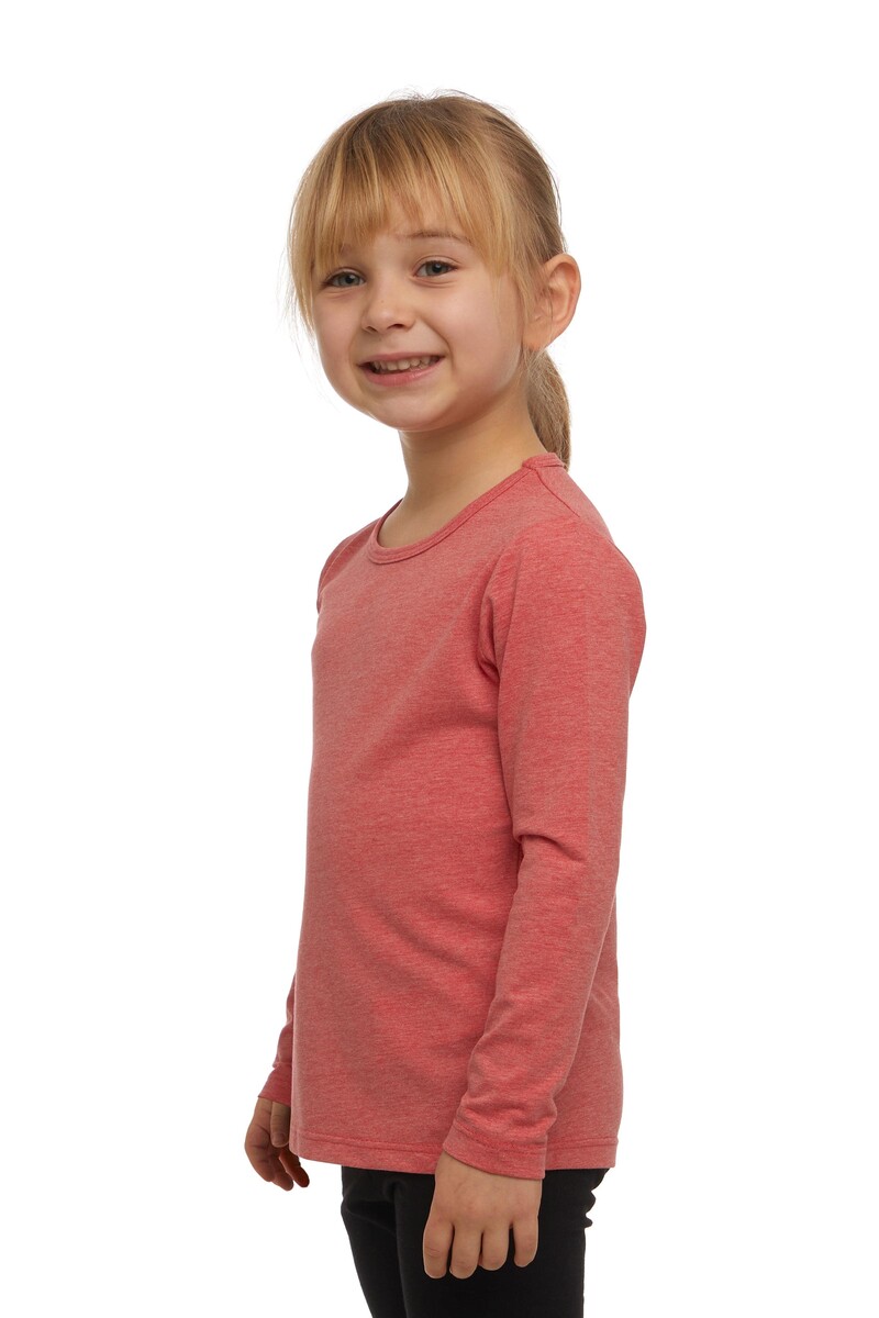 1-4 Years Old Lycra Long Sleeves T-shirt - Thumbnail