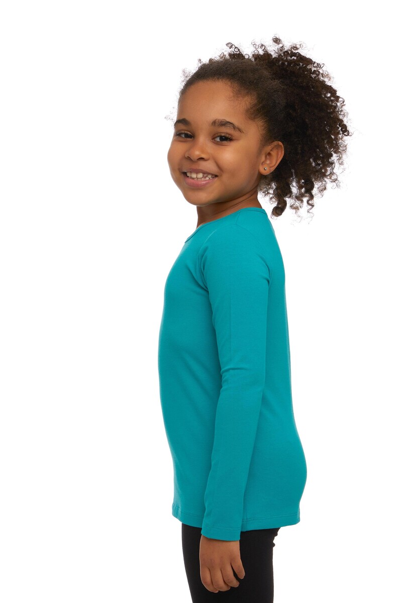 1-4 Years Old Lycra Long Sleeves T-shirt - Thumbnail