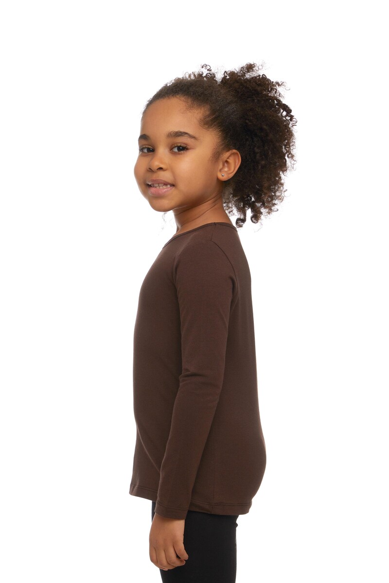 1-4 Years Old Lycra Long Sleeves T-shirt - Thumbnail