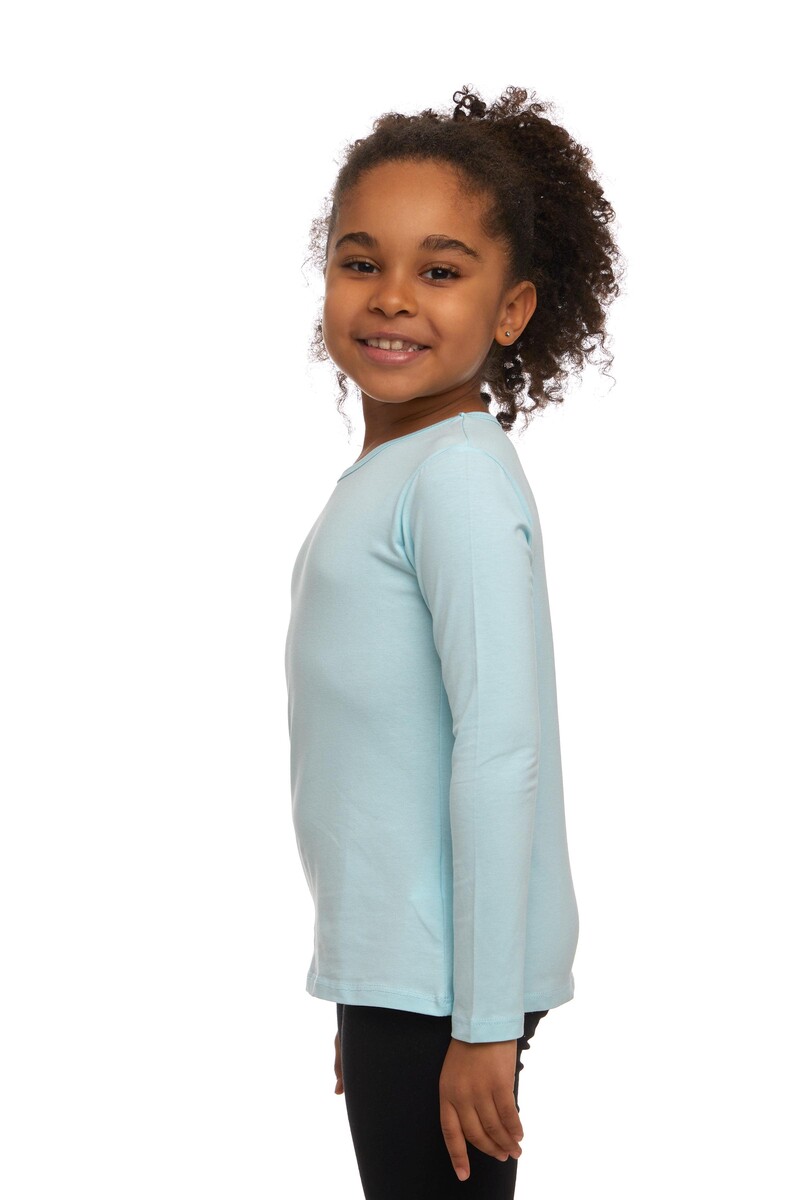 1-4 Years Old Lycra Long Sleeves T-shirt - Thumbnail