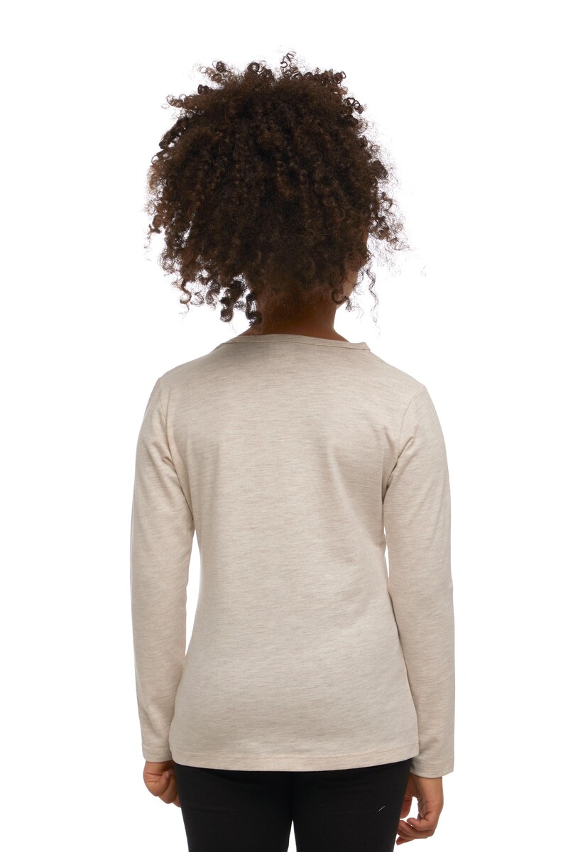 1-4 Years Old Lycra Long Sleeves T-shirt - Thumbnail