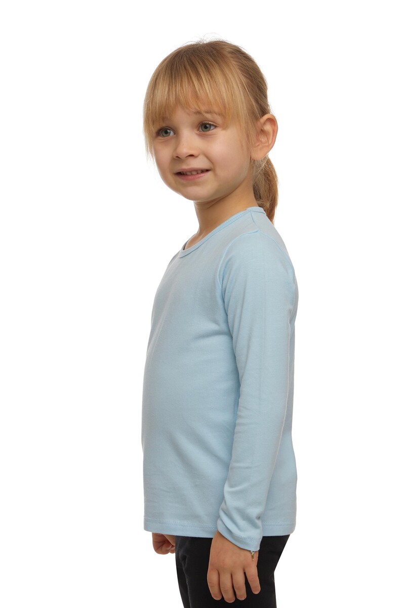 1-4 Years Old Lycra Long Sleeves T-shirt - Thumbnail