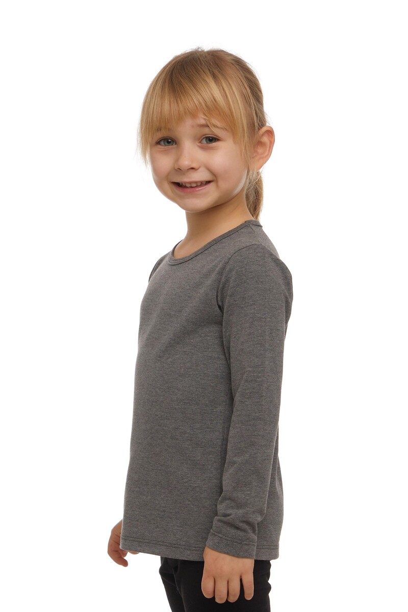 1-4 Years Old Lycra Long Sleeves T-shirt - Thumbnail