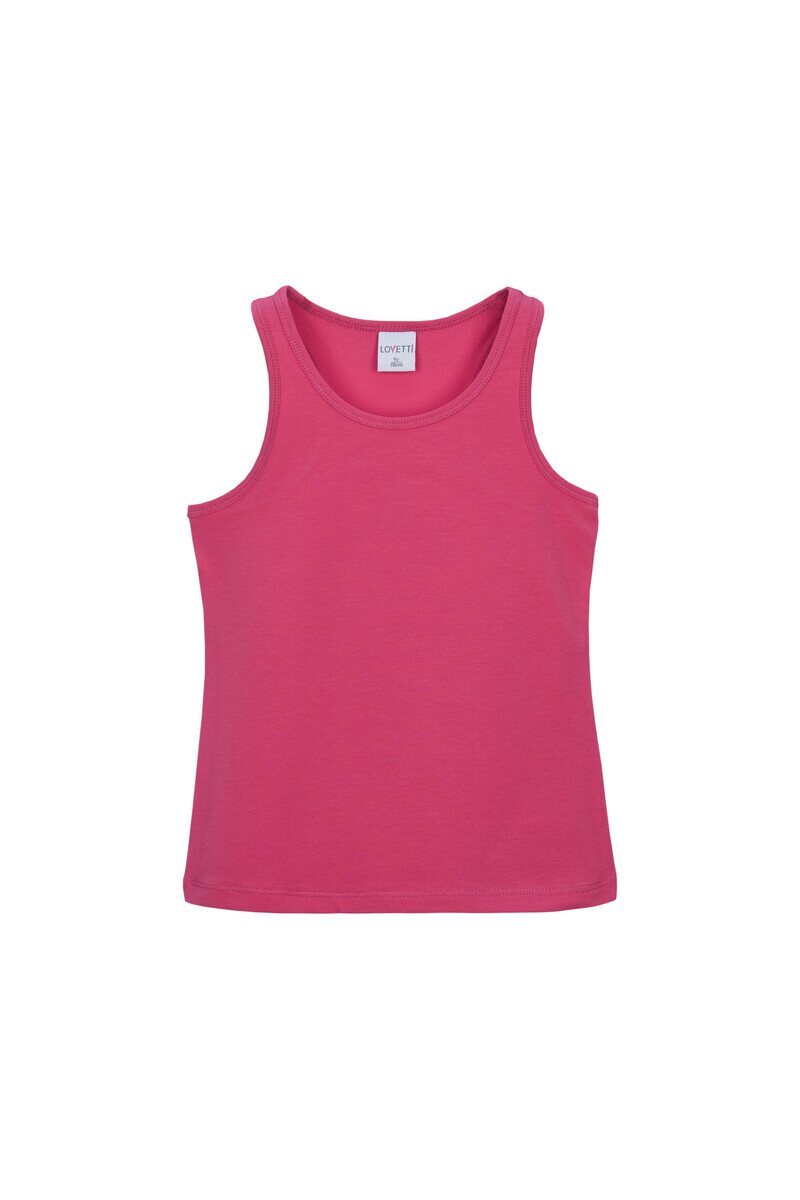 1-4 Years Old Lycra Racerback Tank Top - Thumbnail