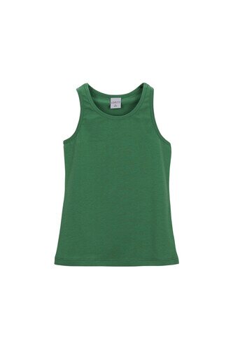 1-4 Years Old Lycra Racerback Tank Top - Thumbnail