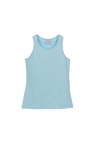 1-4 Years Old Lycra Racerback Tank Top - Thumbnail