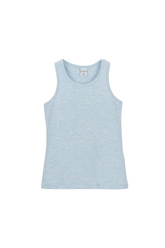 1-4 Years Old Lycra Racerback Tank Top - Thumbnail