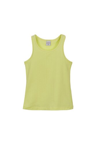 1-4 Years Old Lycra Racerback Tank Top - Thumbnail