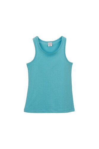 1-4 Years Old Lycra Racerback Tank Top - Thumbnail
