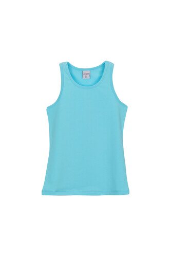 1-4 Years Old Lycra Racerback Tank Top - Thumbnail