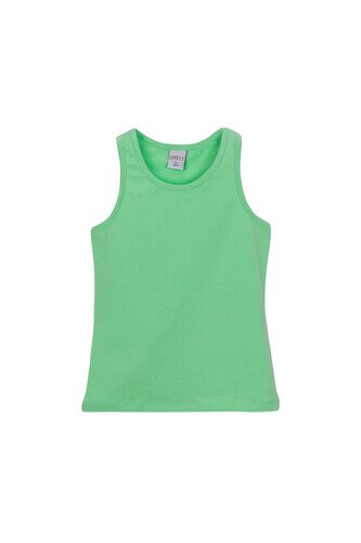 1-4 Years Old Lycra Racerback Tank Top - Thumbnail