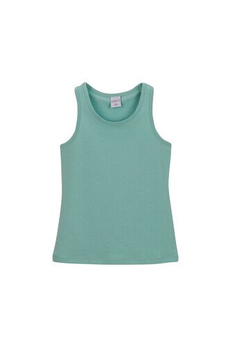 1-4 Years Old Lycra Racerback Tank Top - Thumbnail
