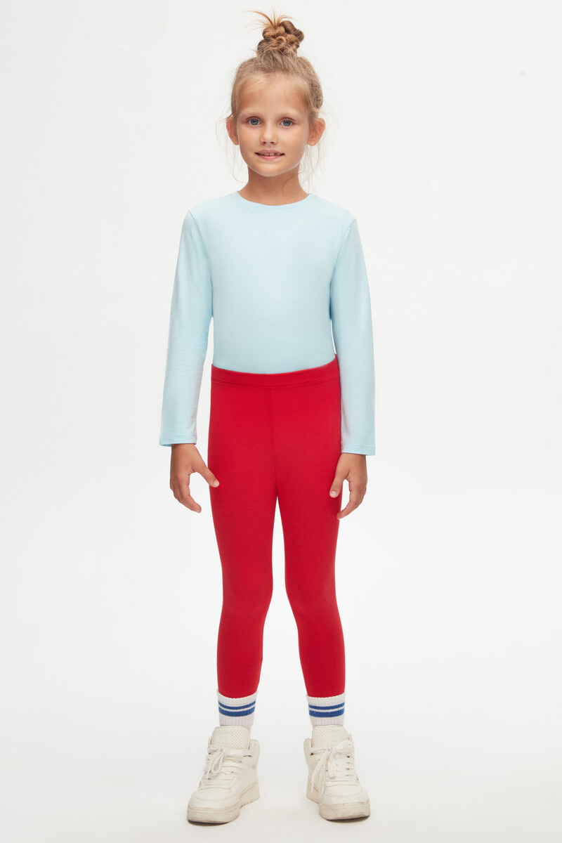 1-4 Years Old Plain Long Legging - Thumbnail