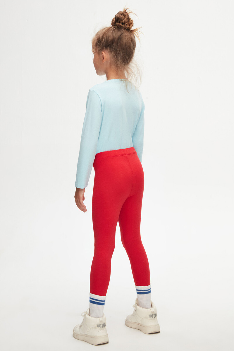 1-4 Years Old Plain Long Legging - Thumbnail