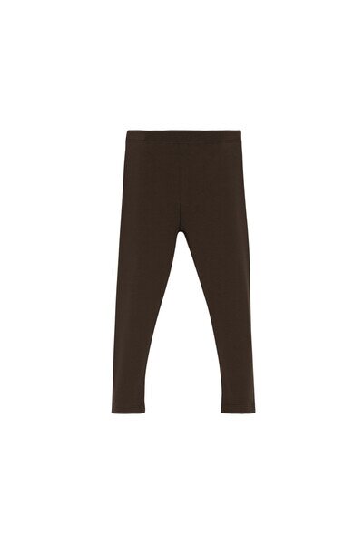 1-4 Years Old Plain Long Legging - Thumbnail