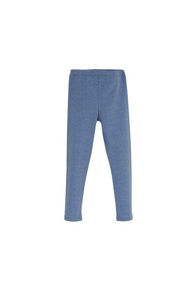 1-4 Years Old Plain Long Legging - Thumbnail