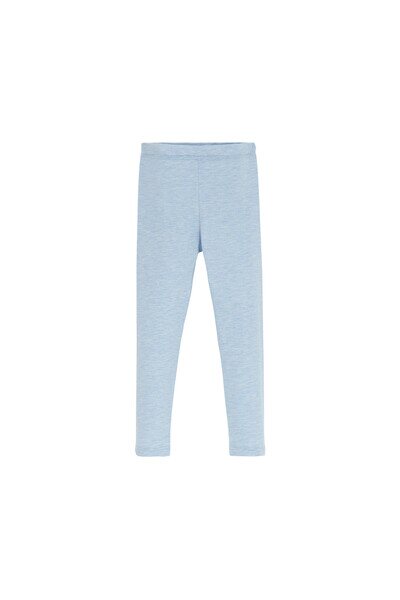 1-4 Years Old Plain Long Legging - Thumbnail