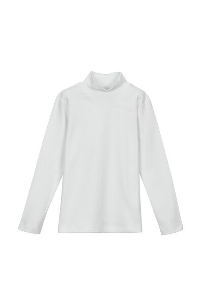 13-16 Years Old Half Turtleneck T-shirt - Thumbnail