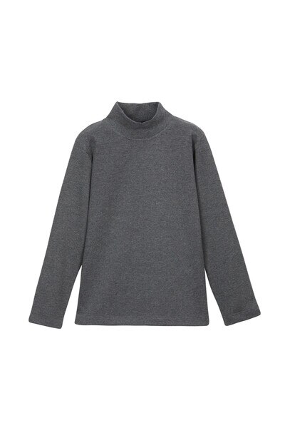 13-16 Years Old Half Turtleneck T-shirt - Thumbnail