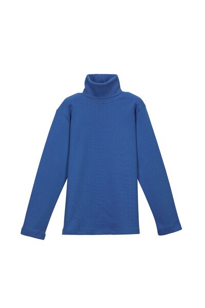 13-16 Years Old Non-Fleece High Neck T-shirt - Thumbnail