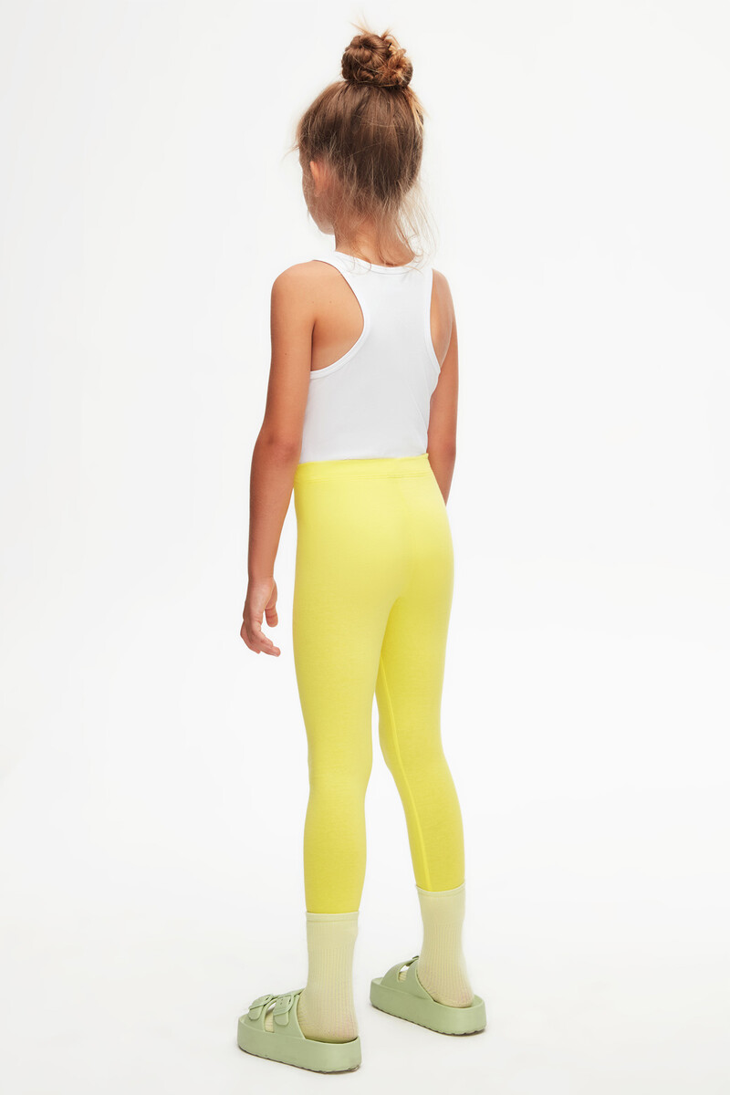 13-16 Years Old Plain Long Legging - Thumbnail