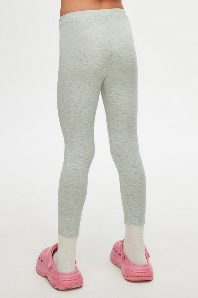 13-16 Years Old Plain Long Legging - Thumbnail