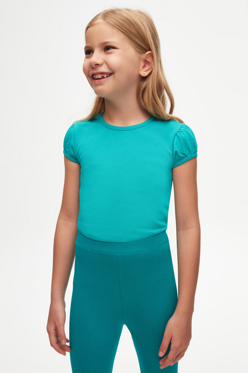 13-16 Years Old Plain Long Legging - Thumbnail