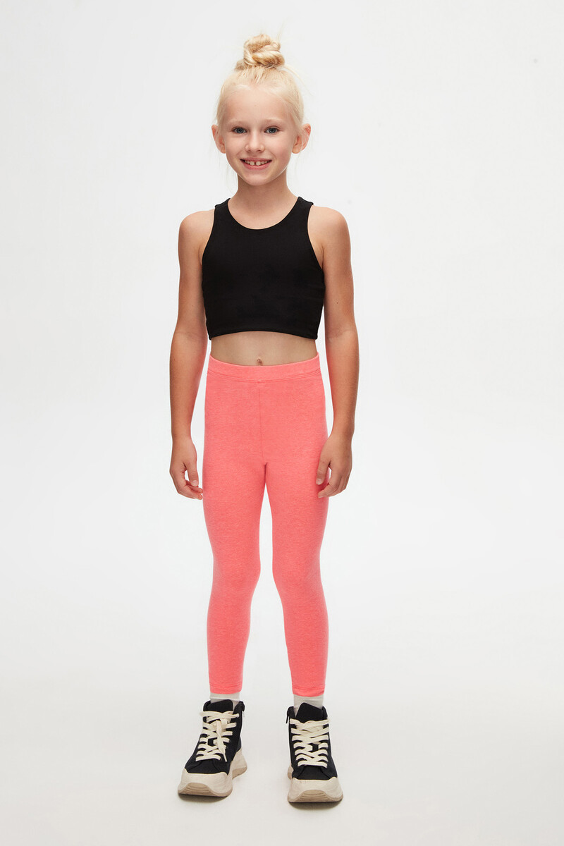 13-16 Years Old Plain Long Legging - Thumbnail