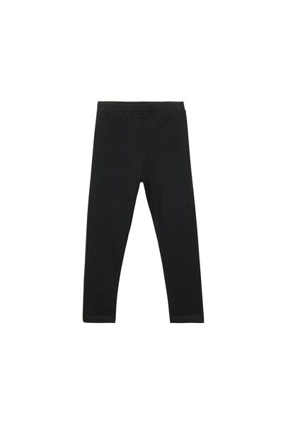 13-16 Years Old Plain Long Legging - Thumbnail