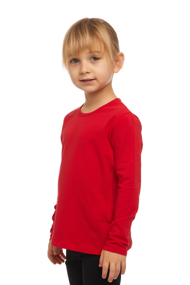 5-8 Ans T-shirt à Manches Longues En Lycra - Thumbnail